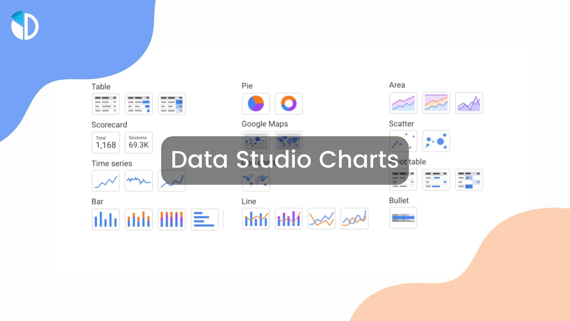 How to use the Google Looker Studio charts? - Data Bloo