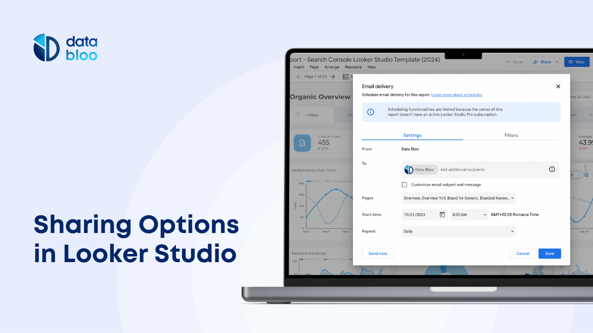3 Ways to Share Google Looker Studio Reports - Data Bloo