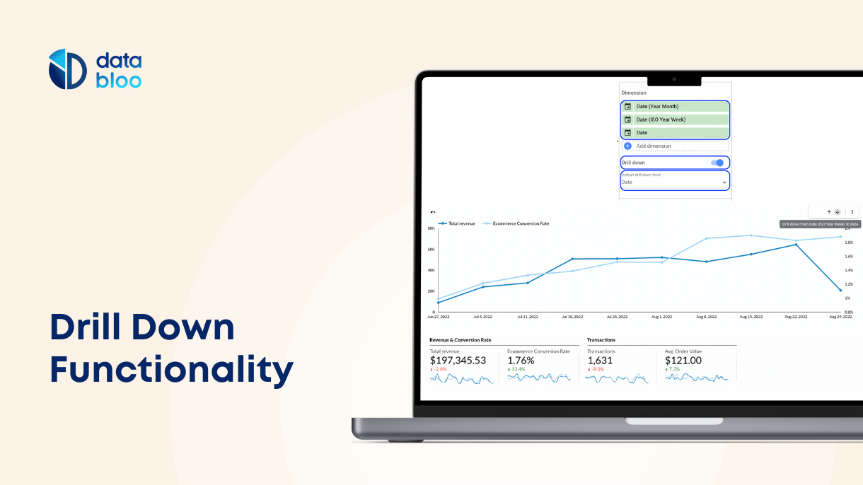 An In-Depth Look Into Looker Studio Drill Down - Data Bloo