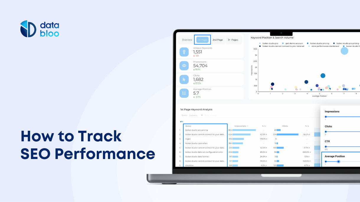 How to Accurately Track SEO Performance Focus on These 5 Aspects - Data Bloo