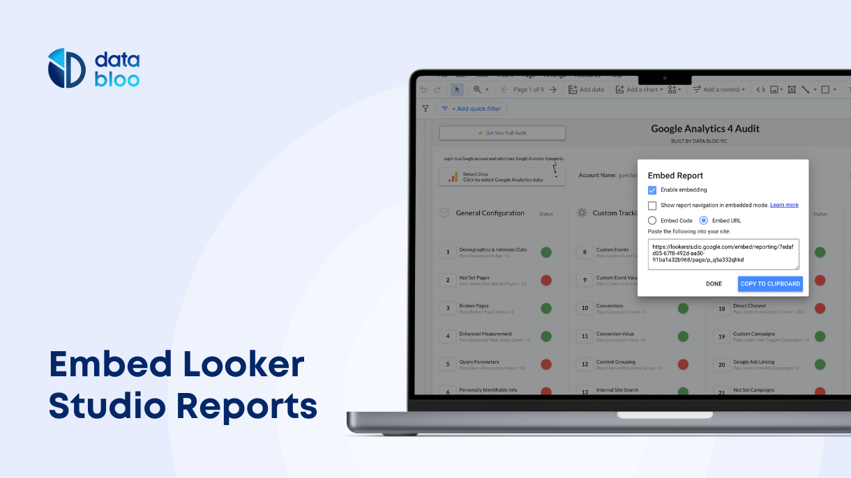 How to Embed Looker Studio Reports for White Labeling - Data Bloo