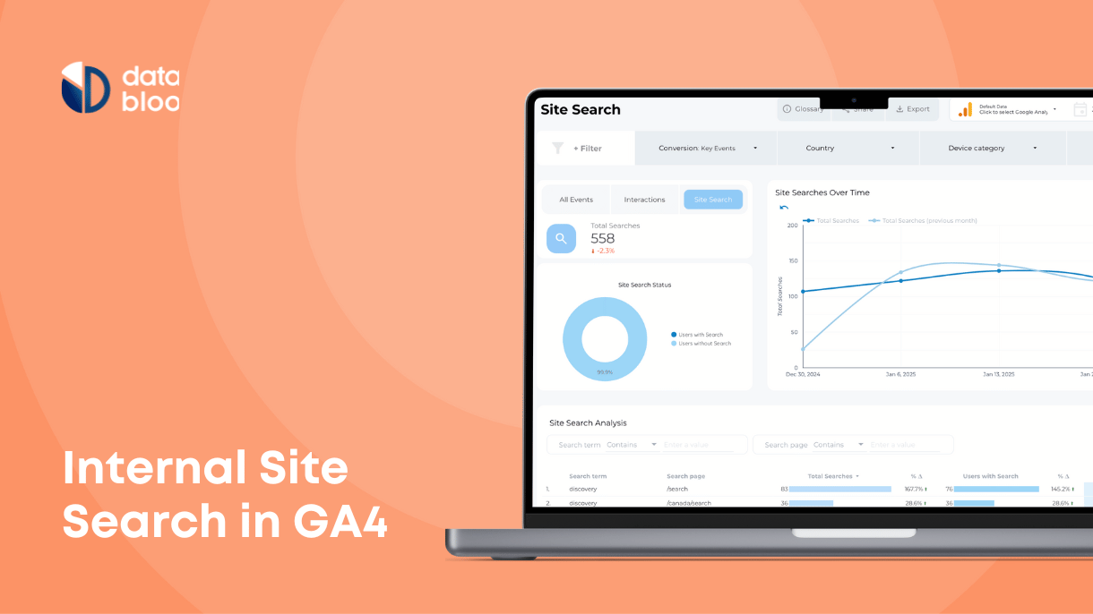 How to Track Internal Site Search in GA4 - Data Bloo